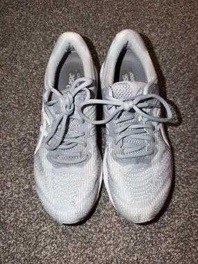 Asics Light Gray Athletic Sneakers